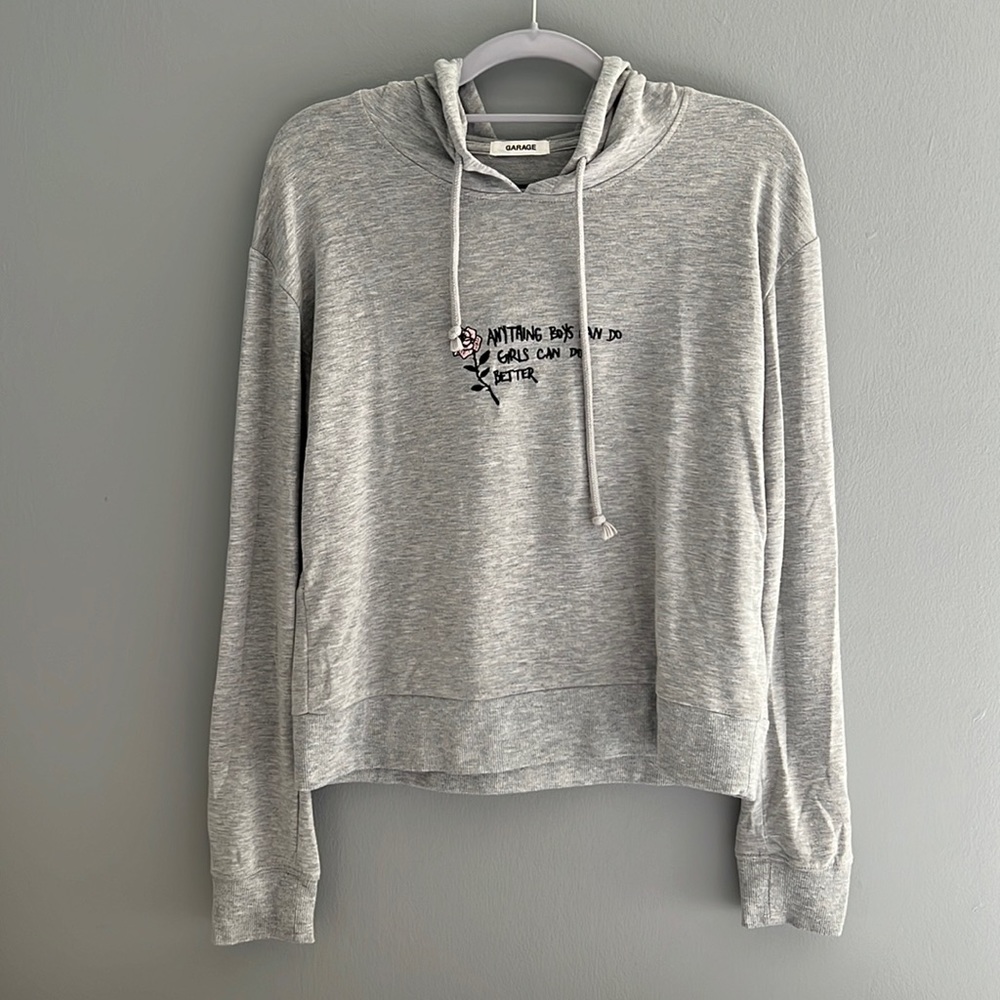 Garage Grey Hoodie